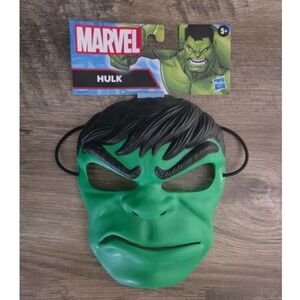 Marvel Hulk Mask Hasbro Avengers Superhero Costume Accessory Green Kids 5+ NEW